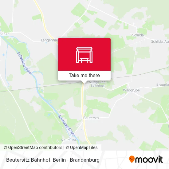 Beutersitz Bahnhof map
