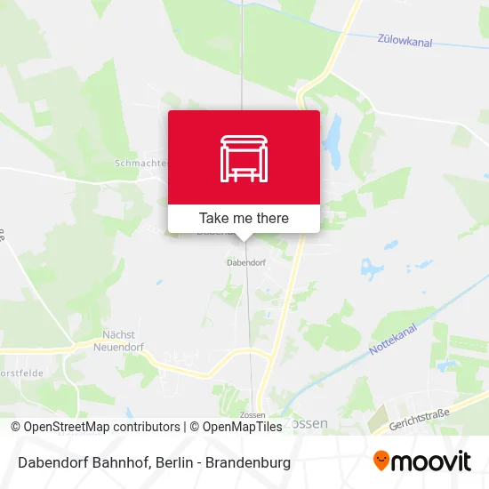 Dabendorf Bahnhof map