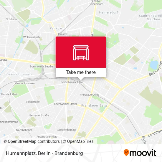 Humannplatz map