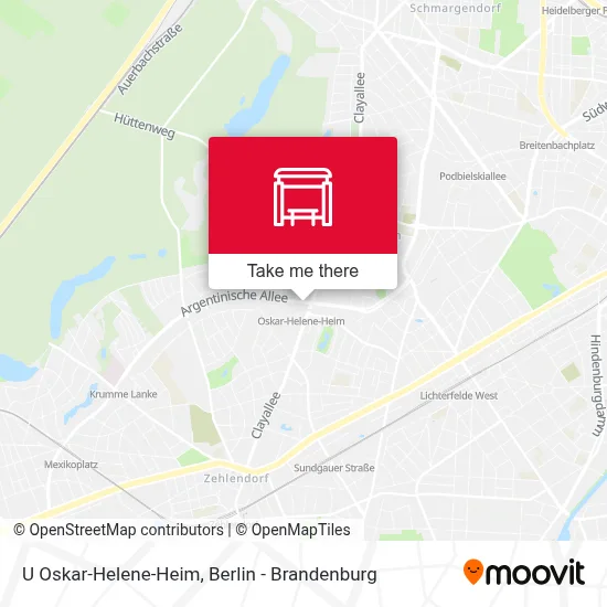 U Oskar-Helene-Heim map