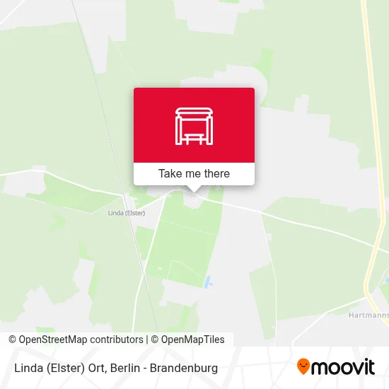Linda (Elster) Ort map