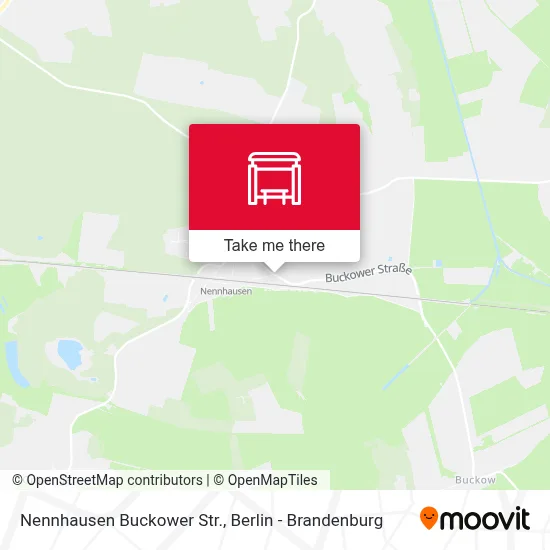 Nennhausen Buckower Str. map
