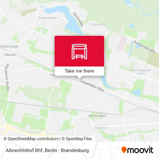 Albrechtshof Bhf map