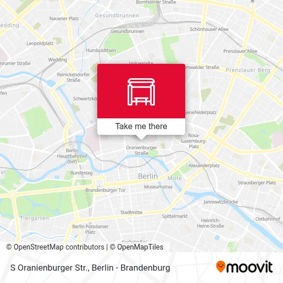 S Oranienburger Str. map