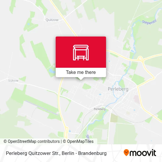 Perleberg Quitzower Str. map