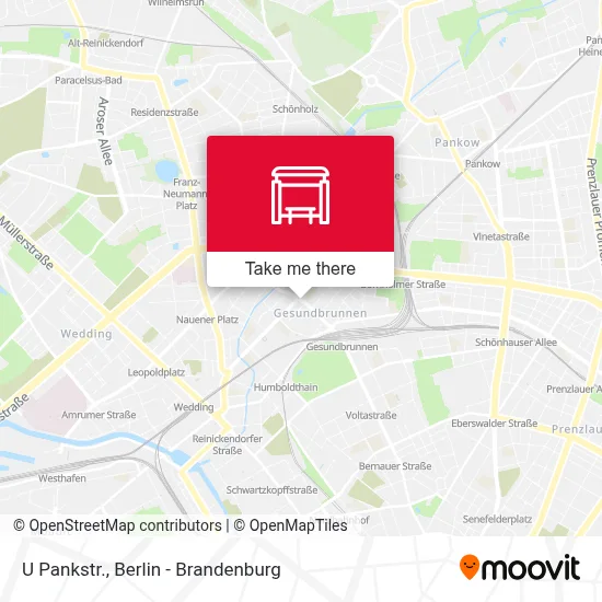 U Pankstr. map