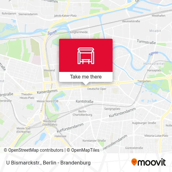 U Bismarckstr. map