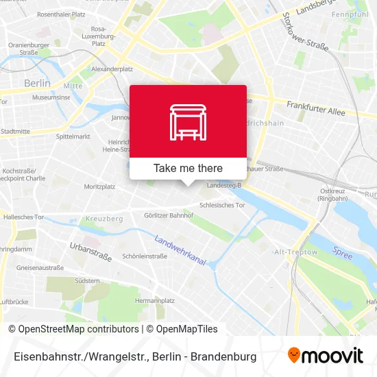 Eisenbahnstr./Wrangelstr. map