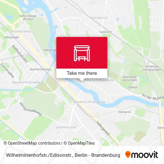 Wilhelminenhofstr./Edisonstr. map