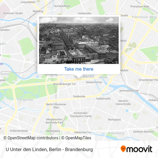U Unter den Linden map