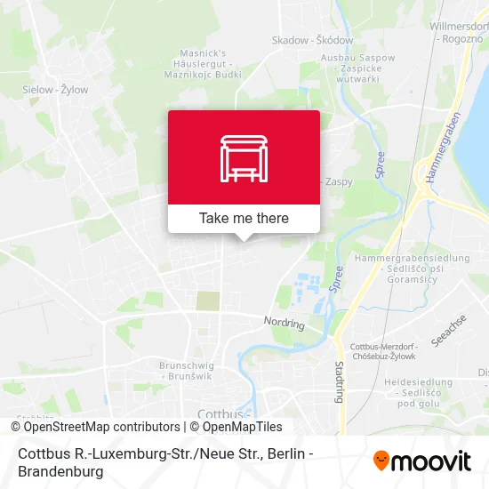 Cottbus R.-Luxemburg-Str. / Neue Str. map