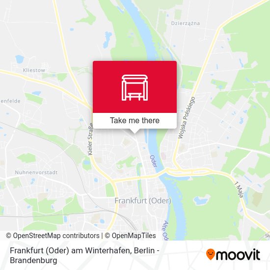 Frankfurt (Oder) am Winterhafen map