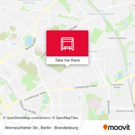 Werneuchener Str. map