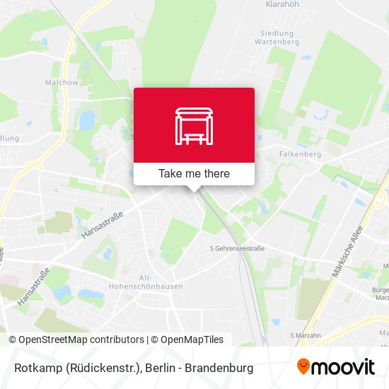 Карта Rotkamp (Rüdickenstr.)