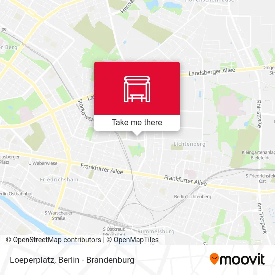 Карта Loeperplatz