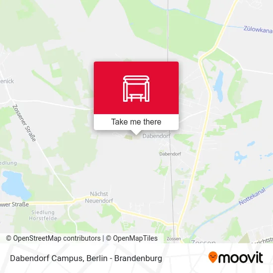 Dabendorf Campus map