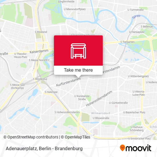 Карта Adenauerplatz
