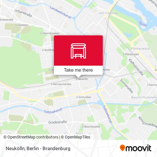 Neukölln map