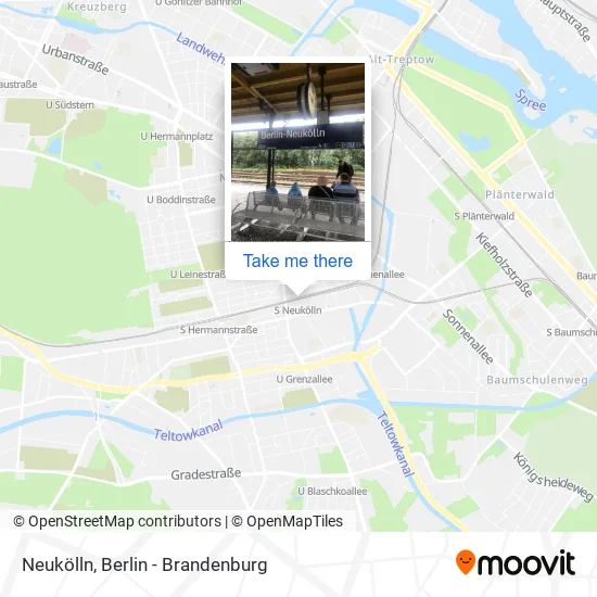 Карта Neukölln