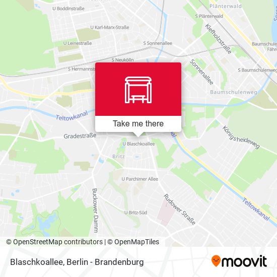 Blaschkoallee map