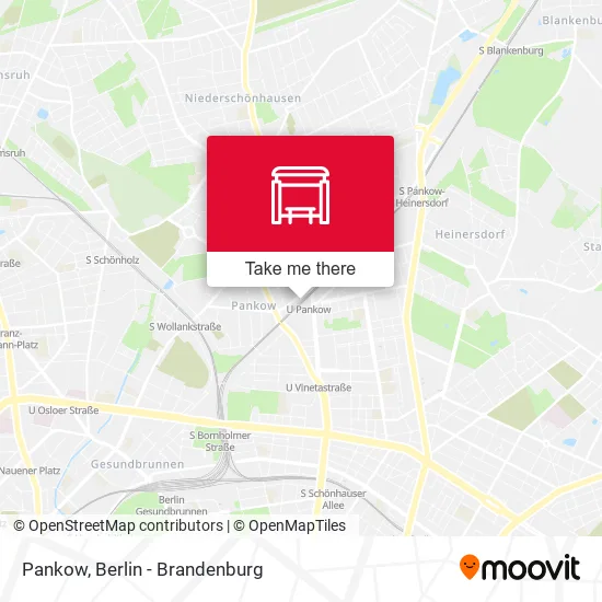 Карта Pankow