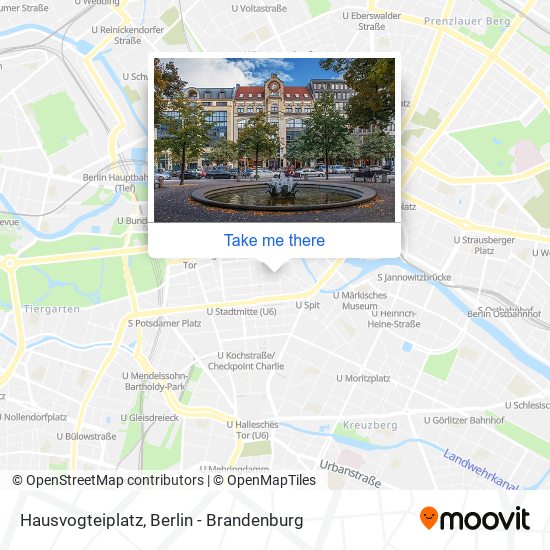 Hausvogteiplatz map