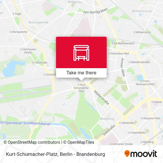 Карта Kurt-Schumacher-Platz