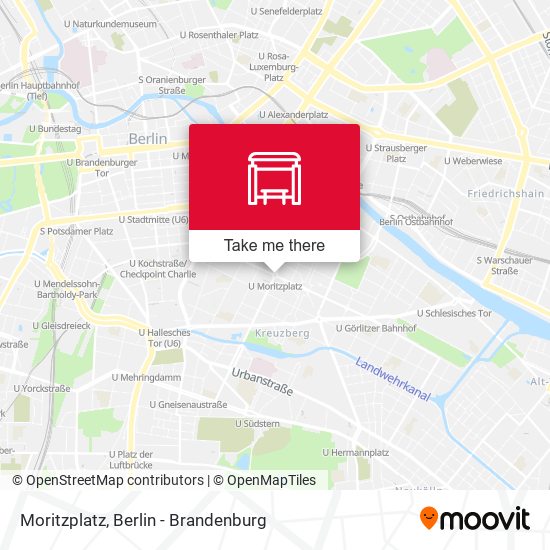 Moritzplatz map