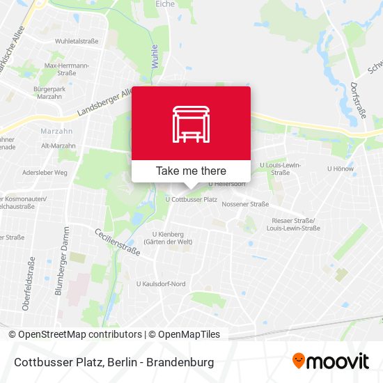 Cottbusser Platz map