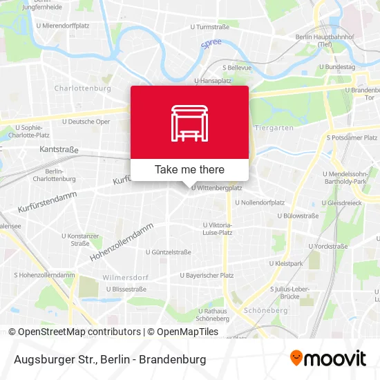 Карта Augsburger Str.