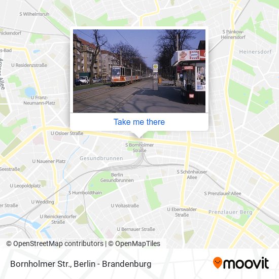 Bornholmer Str. map