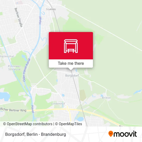 Borgsdorf map