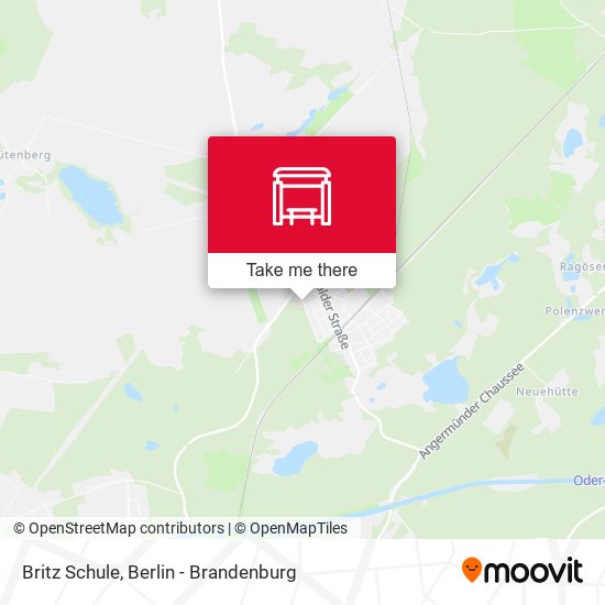 Britz Schule map