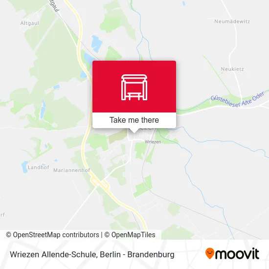 Wriezen Allende-Schule map