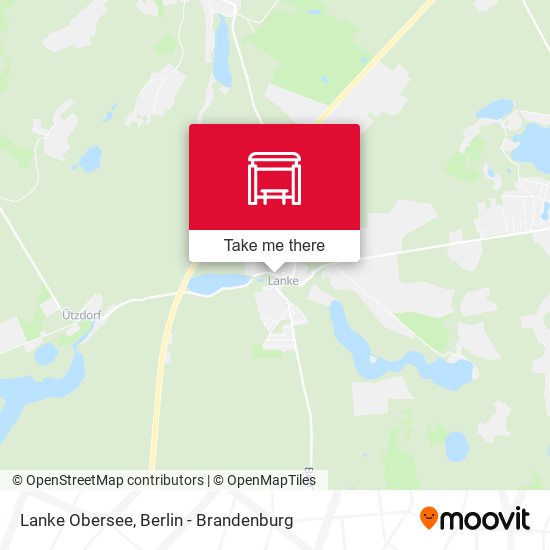 Lanke Obersee map