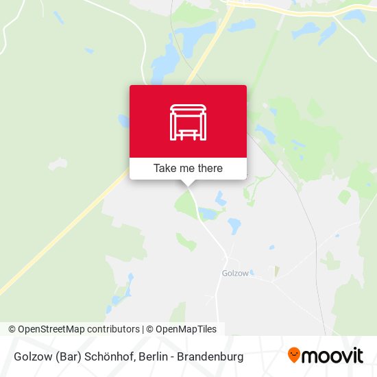 Golzow (Bar) Schönhof map