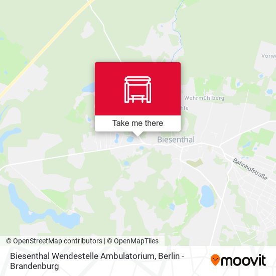 Biesenthal Wendestelle Ambulatorium map