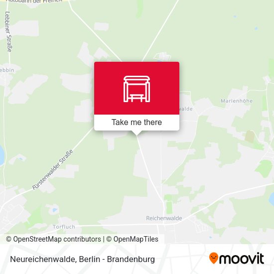 Карта Neureichenwalde