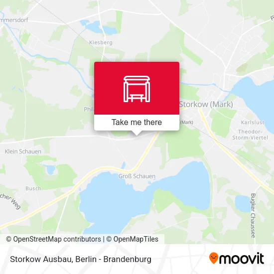 Карта Storkow Ausbau