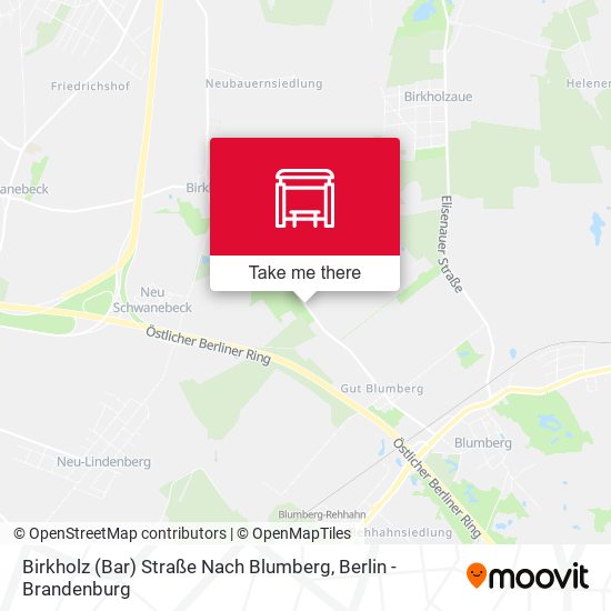 Birkholz (Bar) Straße Nach Blumberg map