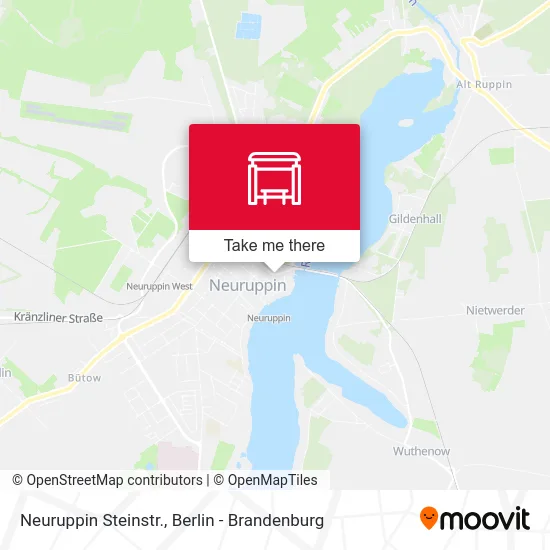 Neuruppin Steinstr. map