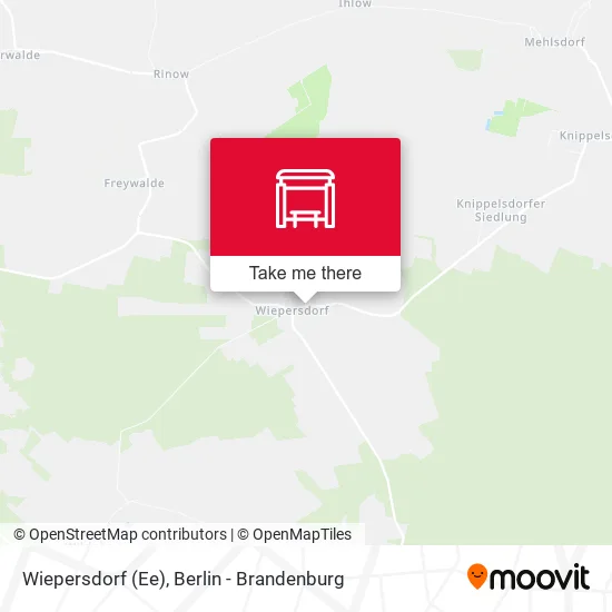Карта Wiepersdorf (Ee)