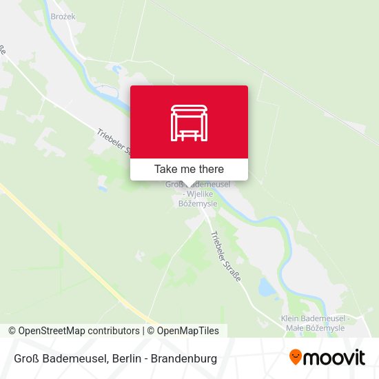 Карта Groß Bademeusel