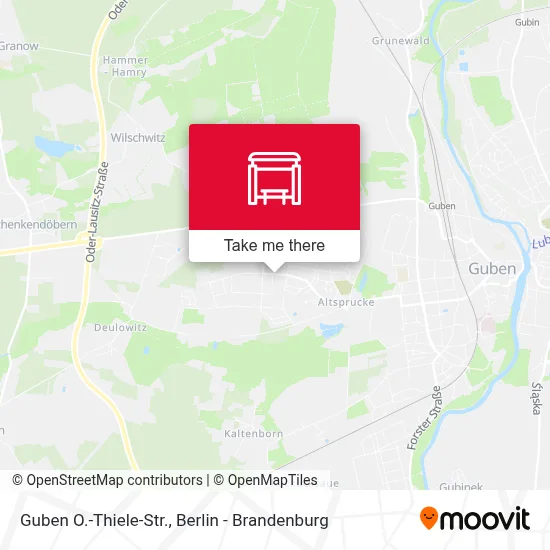 Guben O.-Thiele-Str. map