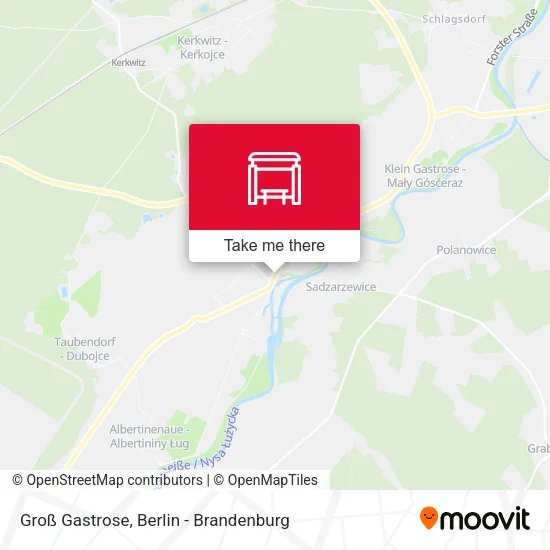 Карта Groß Gastrose