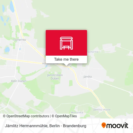 Jämlitz Hermannmühle map