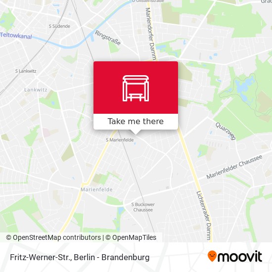 How To Get To Fritz Werner Str In Berlin Brandenburg By Bus Subway Or S Bahn