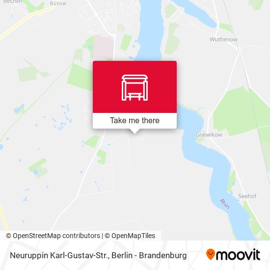 Neuruppin Karl-Gustav-Str. map