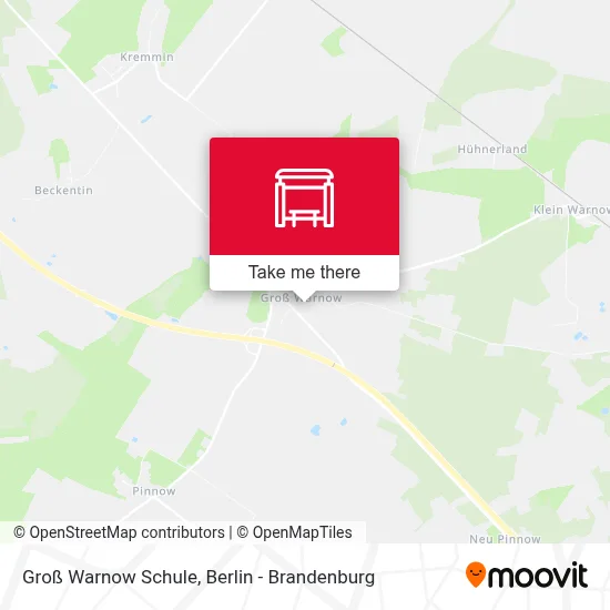 Groß Warnow Schule map