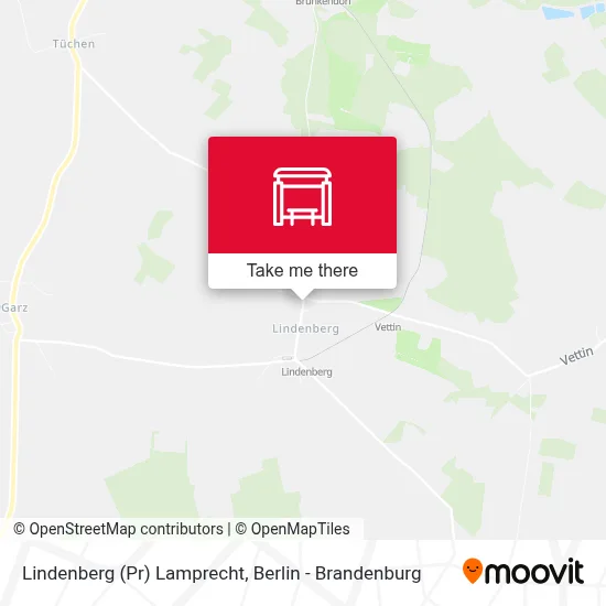 Lindenberg (Pr) Lamprecht map